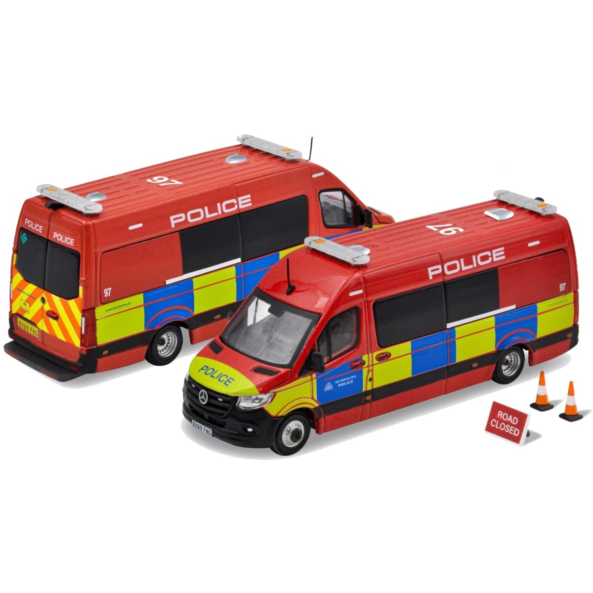 Era Car Mercedes-Benz Sprinter Metropolitan Police MPDP - 1:64 Scale Model
