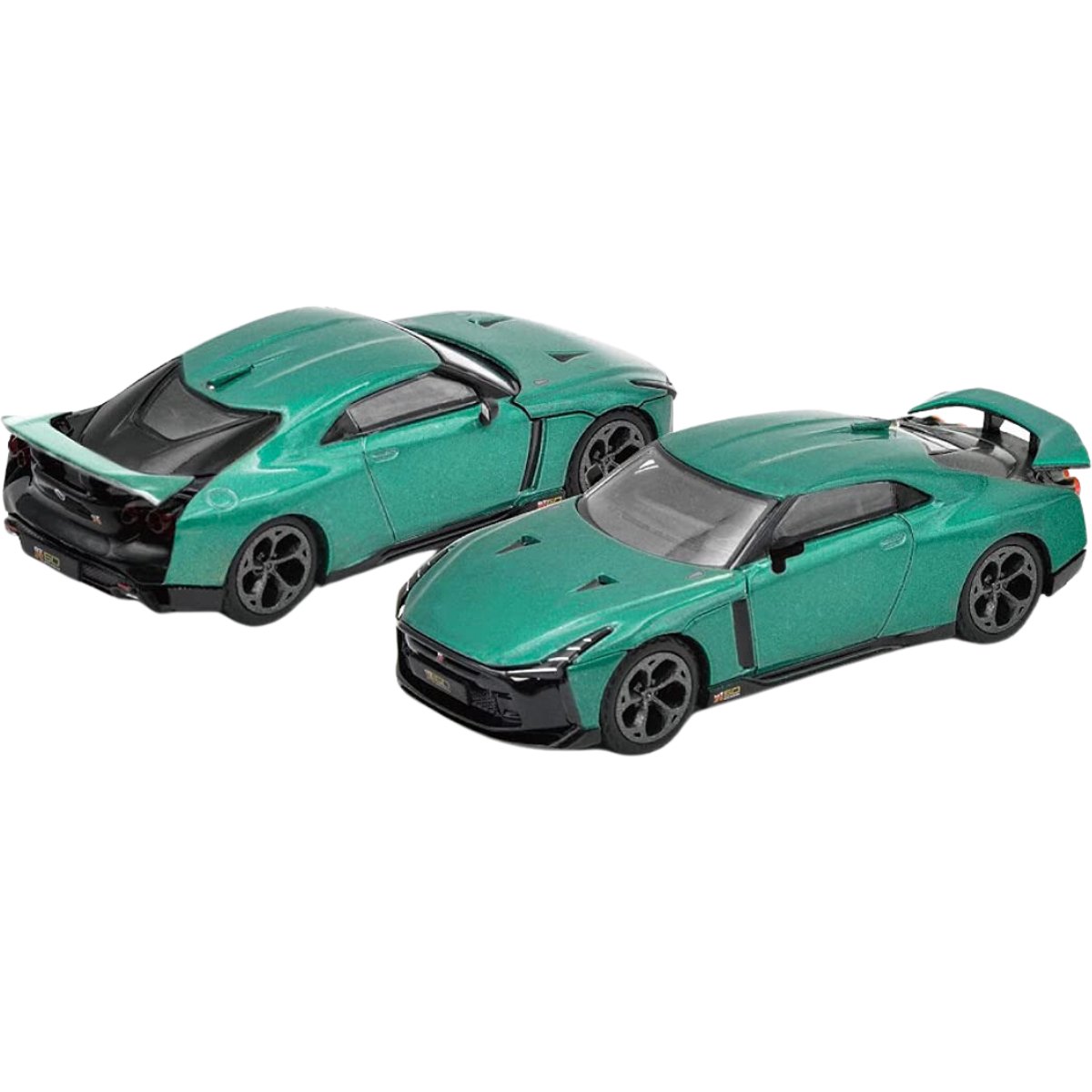 Era Car Nissan GT-R50 By Italdesign Production Version Dark Green (1:64 Scale)