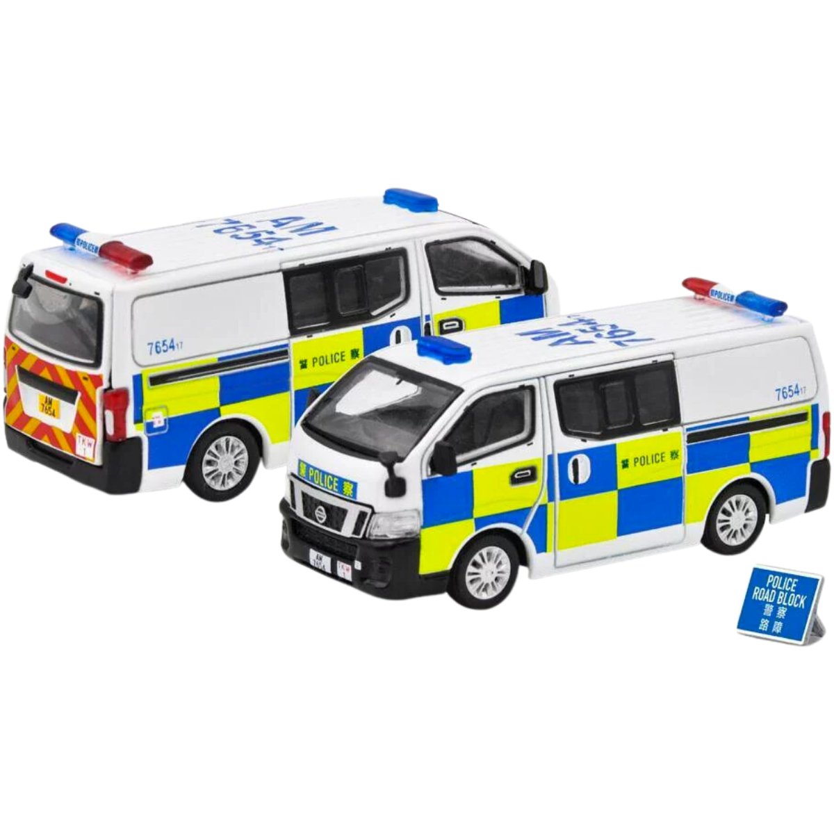 Era Car Nissan NV350 HK Police Van AM7654 (1:64 Scale)