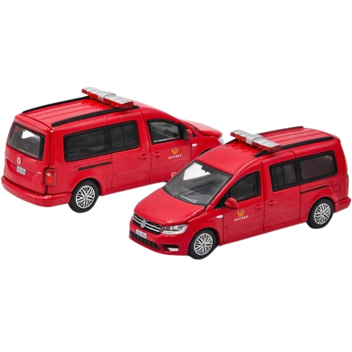 Era Car Volkswagen Caddy Maxi Taiwan Fire Command Vehicle (1:64 Scale)