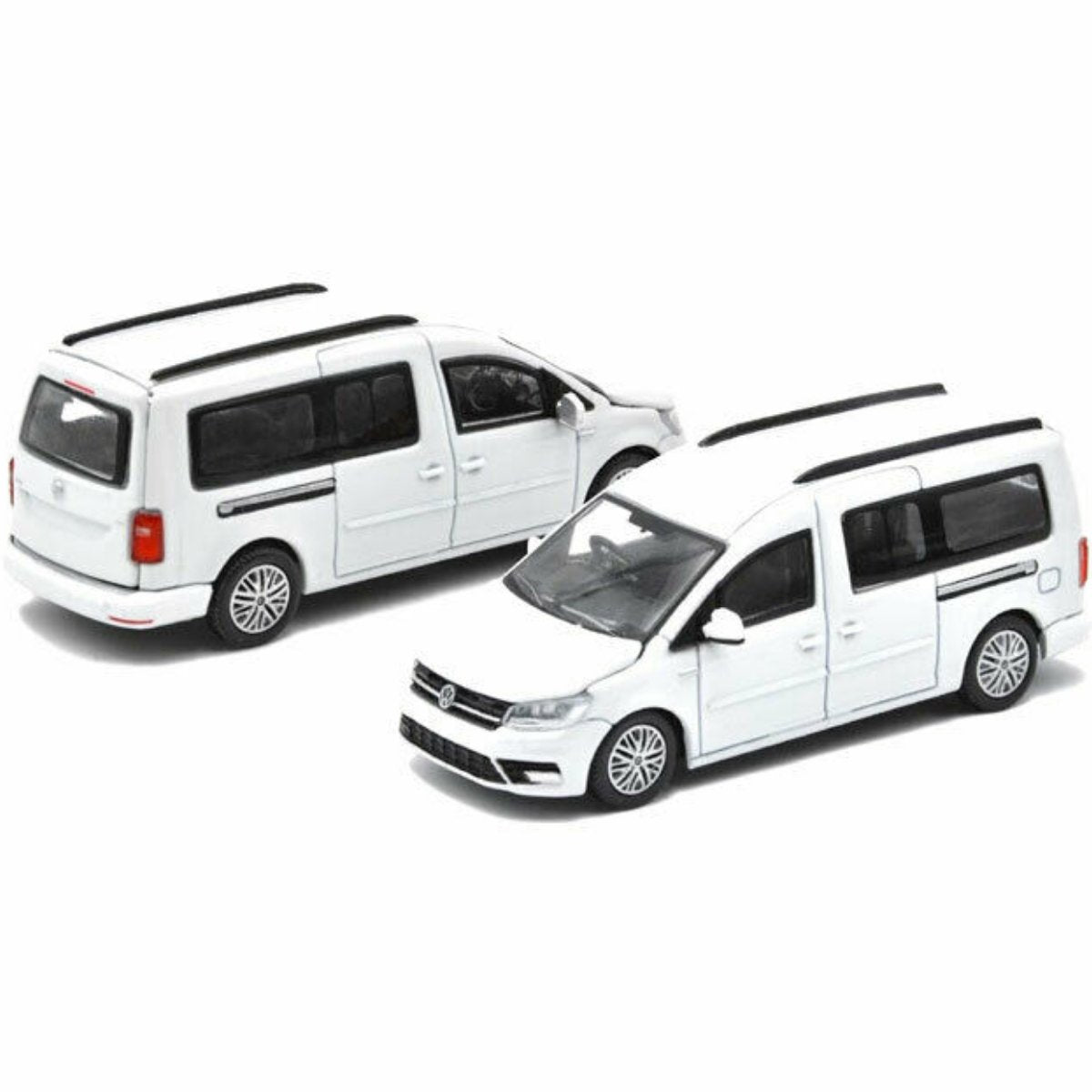 Era Car VW20CAMRN39 Volkswagen Caddy Maxi White - 1:64 Scale Model