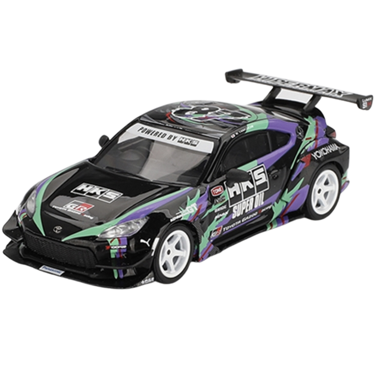 Mini GT Toyota GR86 HKS Type R 2022 Tokyo Auto Salon (RHD) - 1:64 Scale