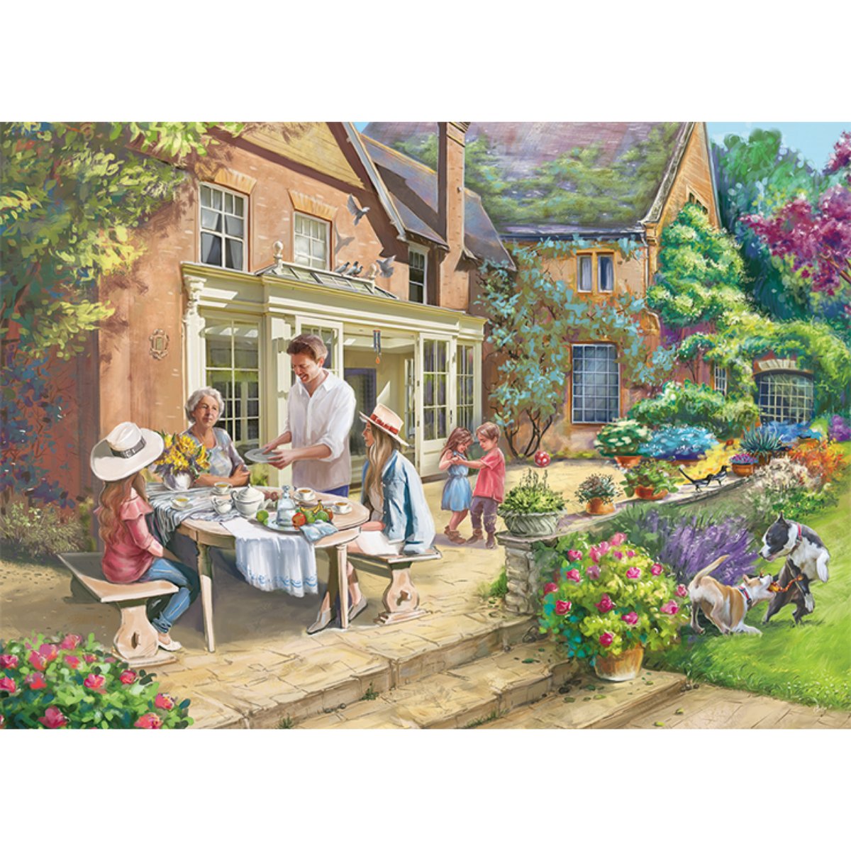 Falcon Country Retreat Jigsaw Puzzle (1000 Pieces) - Phillips Hobbies