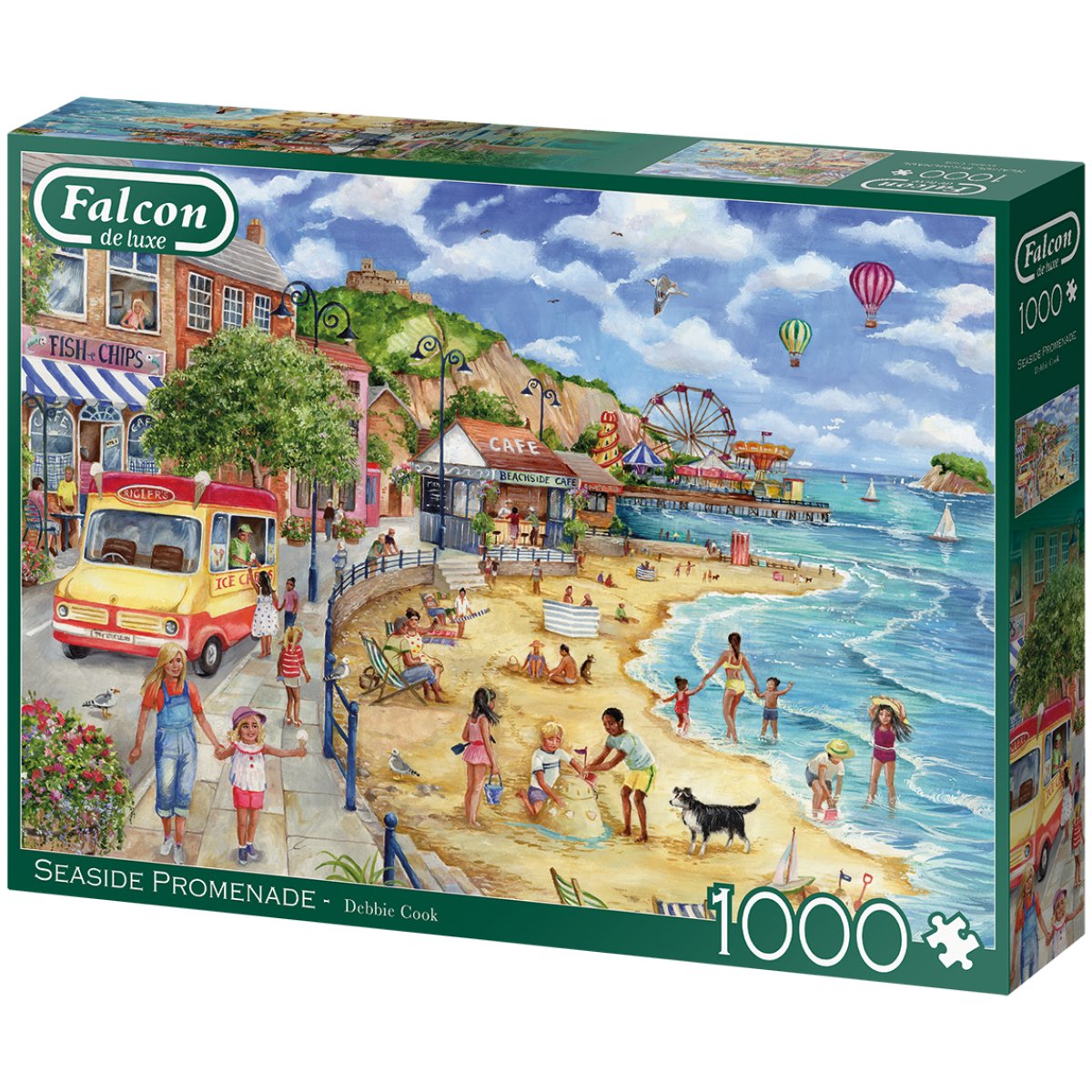 Falcon de Luxe Seaside Promenade 1000 Piece Puzzle - Phillips Hobbies