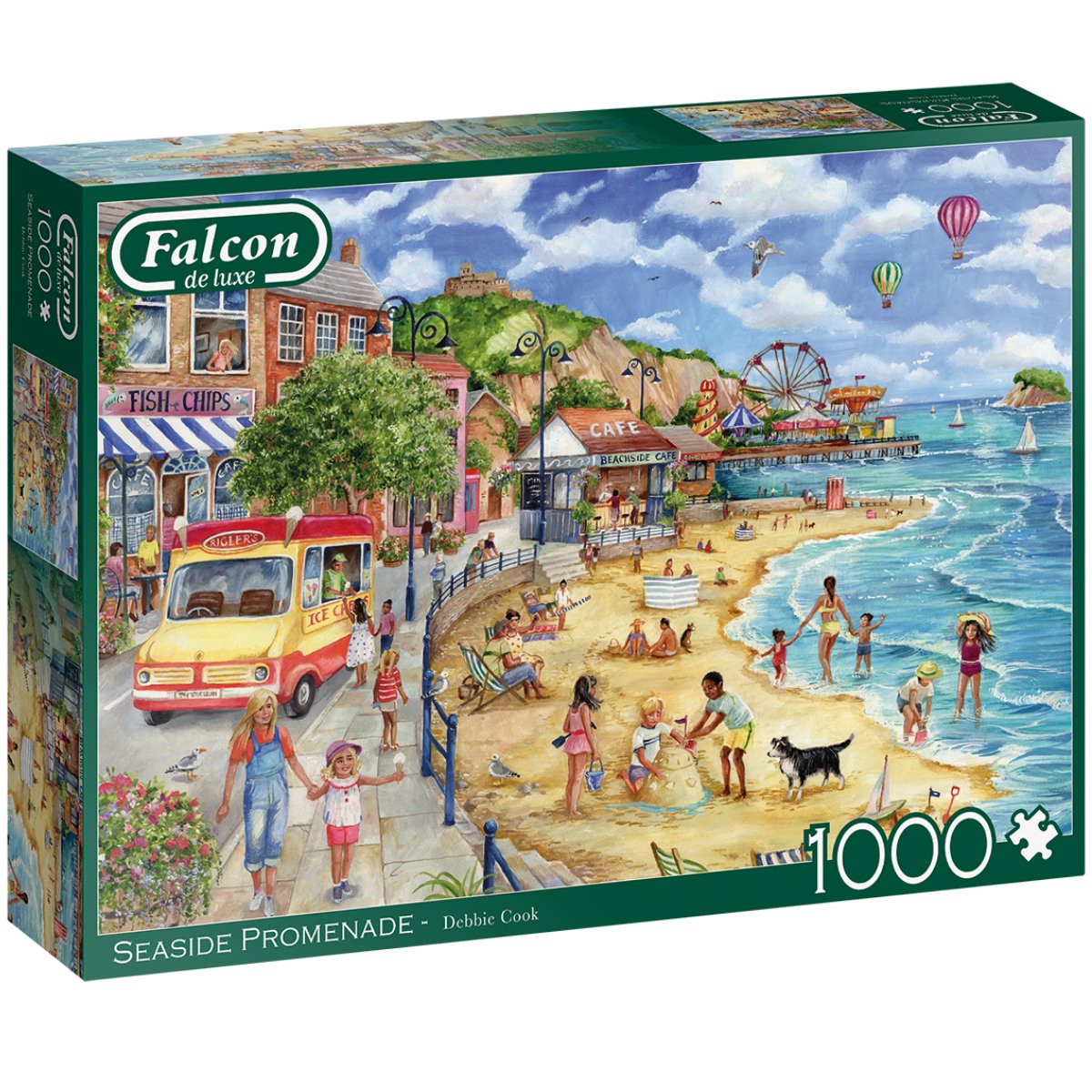 Falcon de Luxe Seaside Promenade 1000 Piece Puzzle - Phillips Hobbies