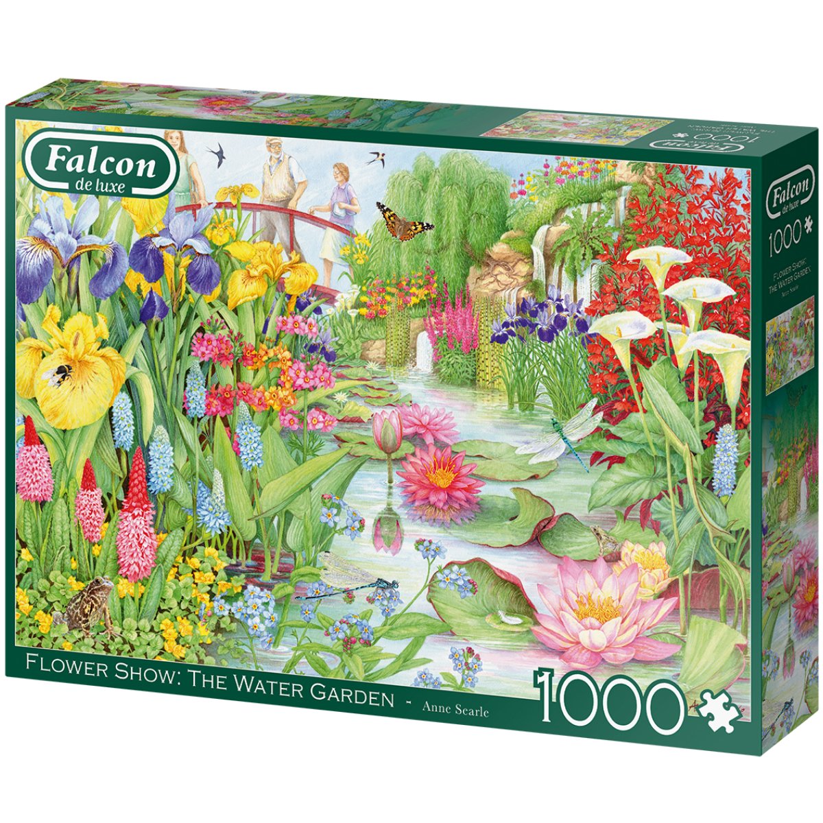Falcon Flower Show: The Water Garden Jigsaw Puzzle (1000 Pieces) - Phillips Hobbies