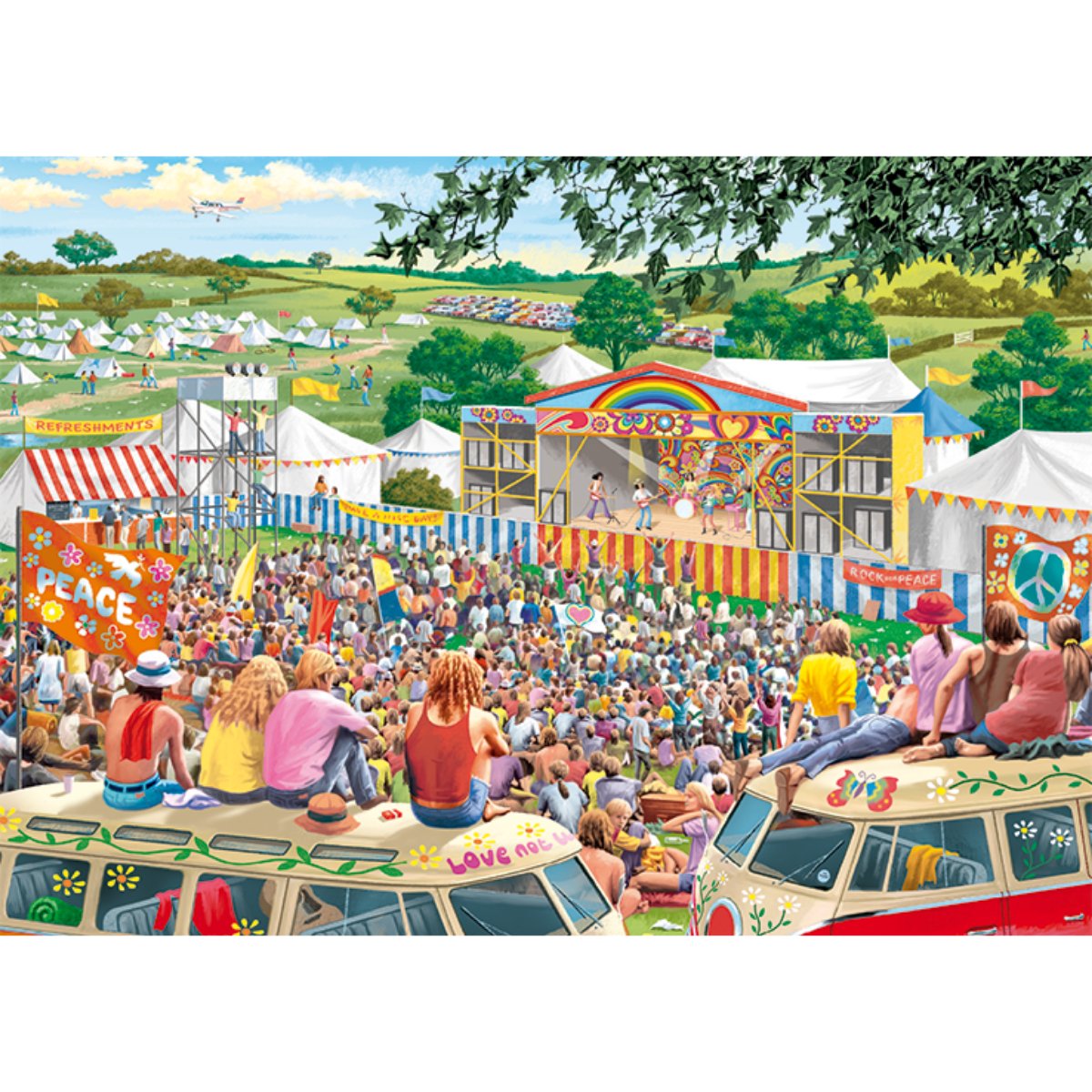 Falcon Summer Music Festival Jigsaw Puzzle (1000 Pieces) - Phillips Hobbies