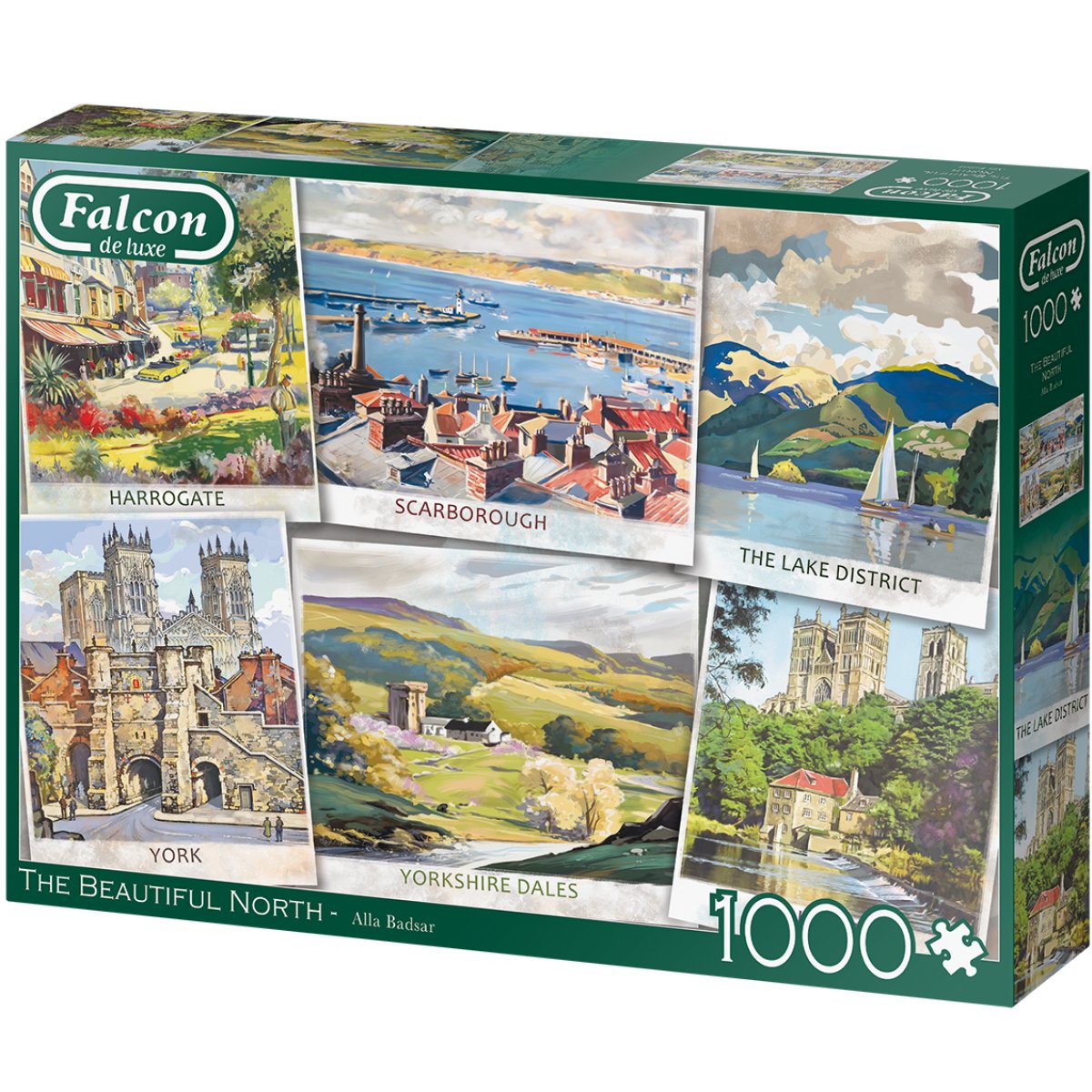 Falcon The Beautiful North Jigsaw Puzzle (1000 Pieces) - Phillips Hobbies