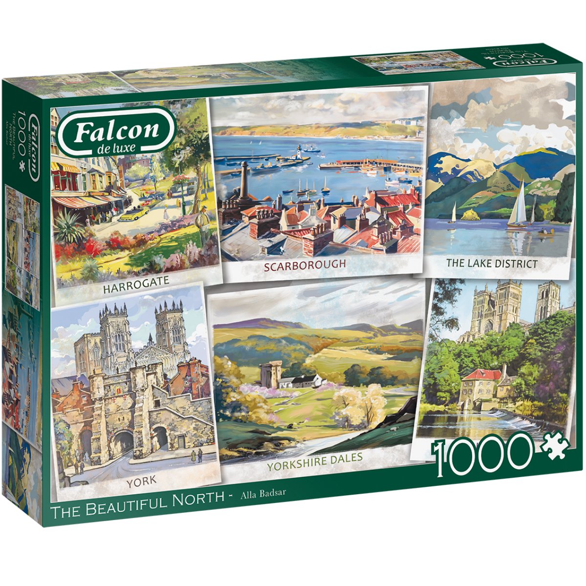 Falcon The Beautiful North Jigsaw Puzzle (1000 Pieces) - Phillips Hobbies