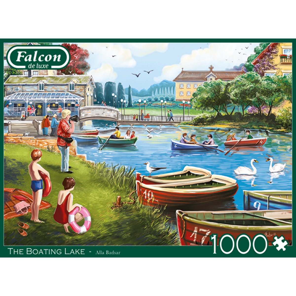 Falcon The Boating Lake Jigsaw Puzzle (1000 Pieces) - Phillips Hobbies