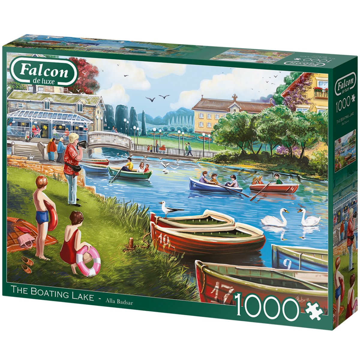 Falcon The Boating Lake Jigsaw Puzzle (1000 Pieces) - Phillips Hobbies