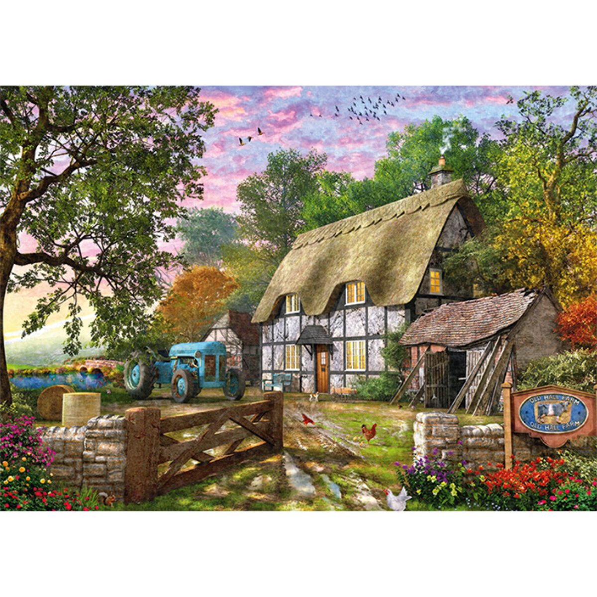 Falcon The Farmers Cottage Jigsaw Puzzle (1000 Pieces) - Phillips Hobbies
