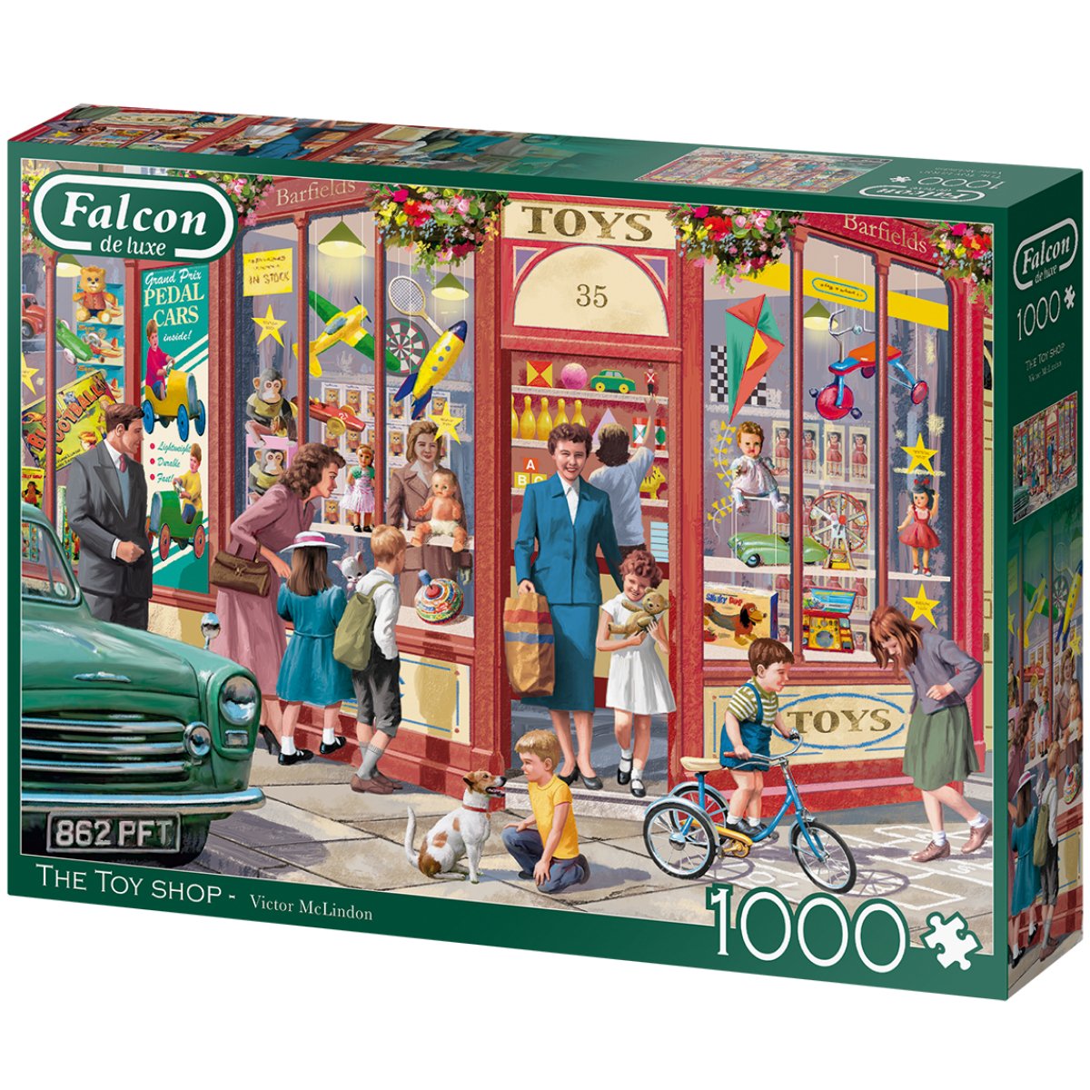 Falcon The Toy Shop Jigsaw Puzzle (1000 Pieces) - Phillips Hobbies