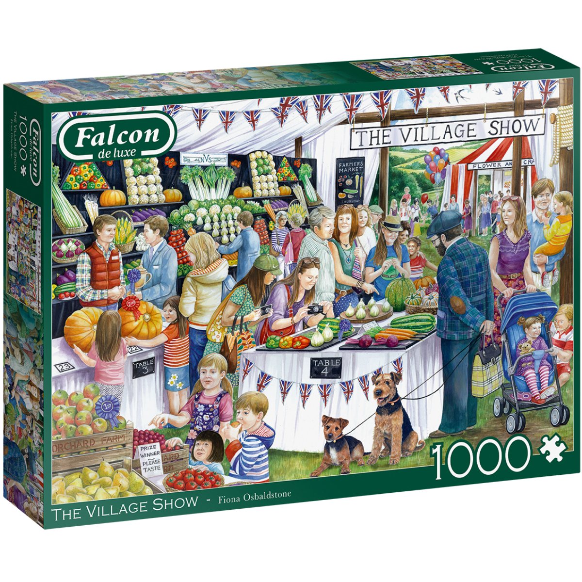 Falcon The Village Show Jigsaw Puzzle (1000 Pieces) - Phillips Hobbies