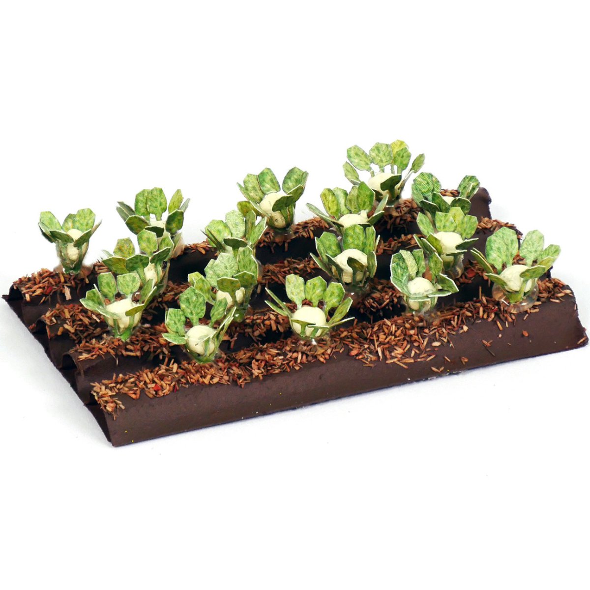 Gaugemaster 16x Cauliflower Plants - OO Gauge - Phillips Hobbies