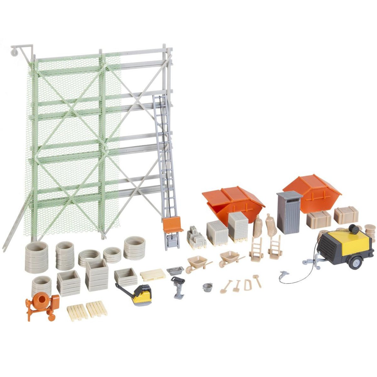 Gaugemaster Fordhampton Building Site Accessories Kit - OO Gauge - Phillips Hobbies