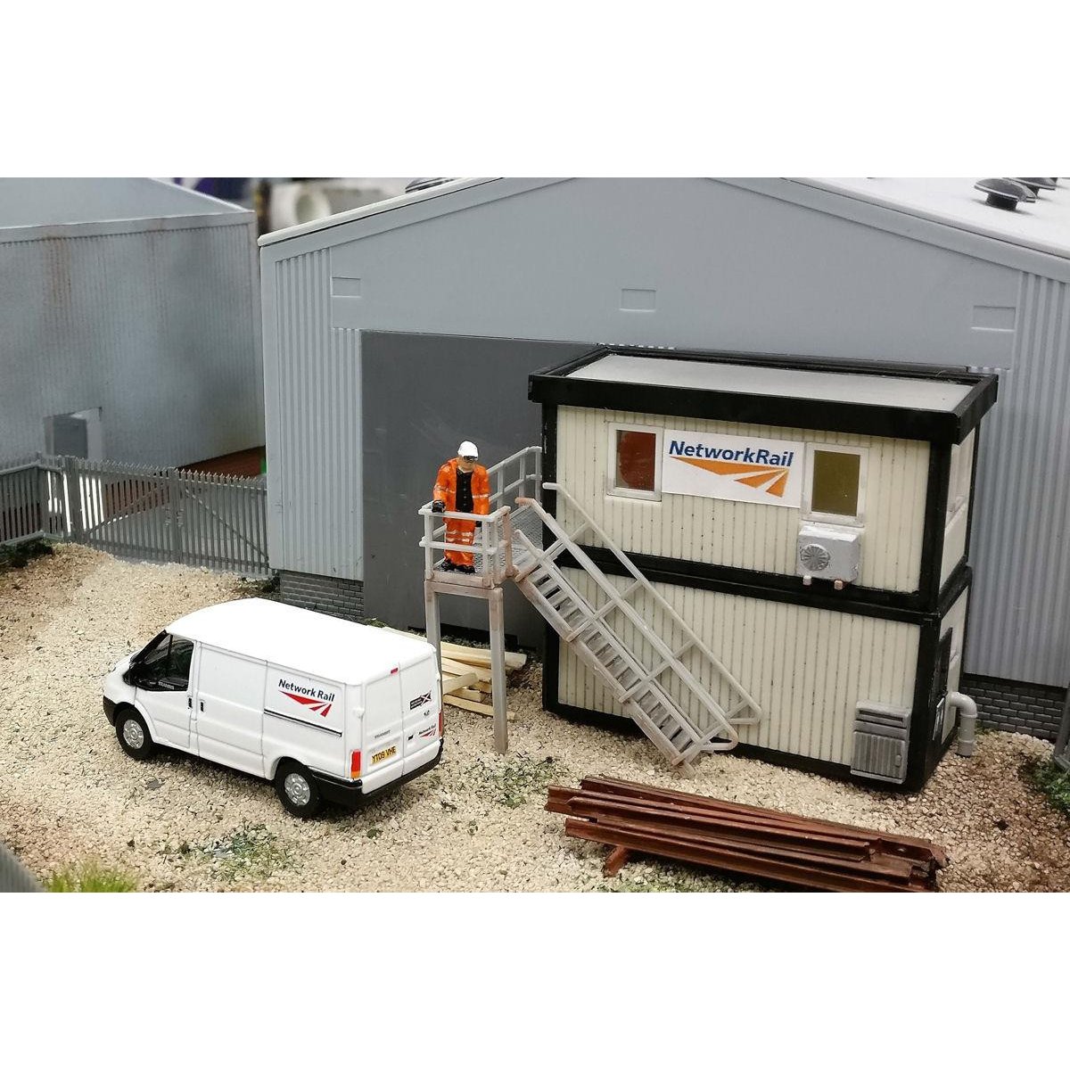 Gaugemaster Fordhampton Site Office Kit - OO Gauge - Phillips Hobbies