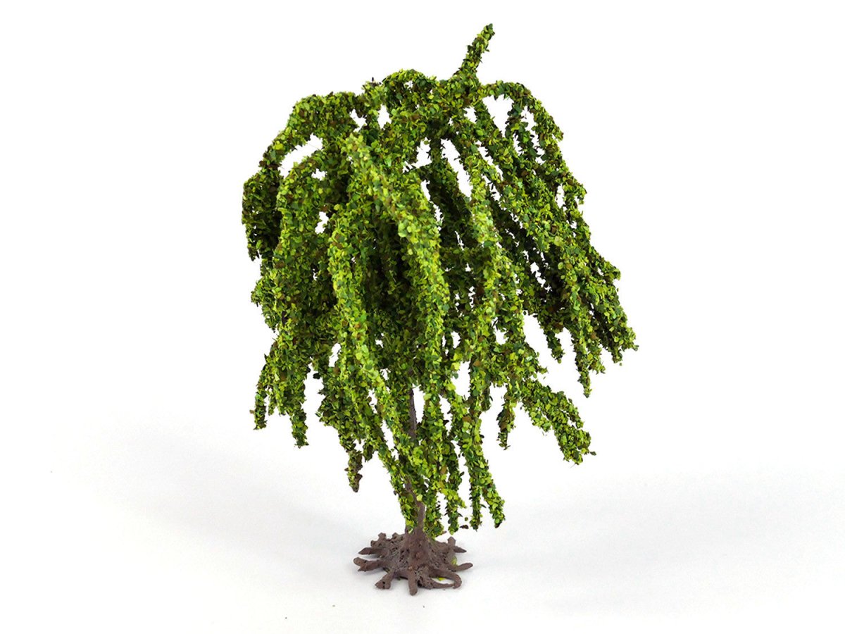 Gaugemaster GM1843 Weeping Willow Premium Tree 110mm - OO Gauge - Phillips Hobbies