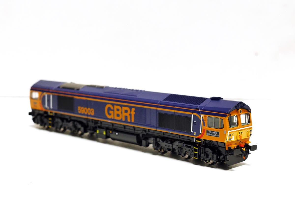 Gaugemaster GM2210501 Class 59 003 'Yeoman Highlander' GBRf - N Gauge - Phillips Hobbies