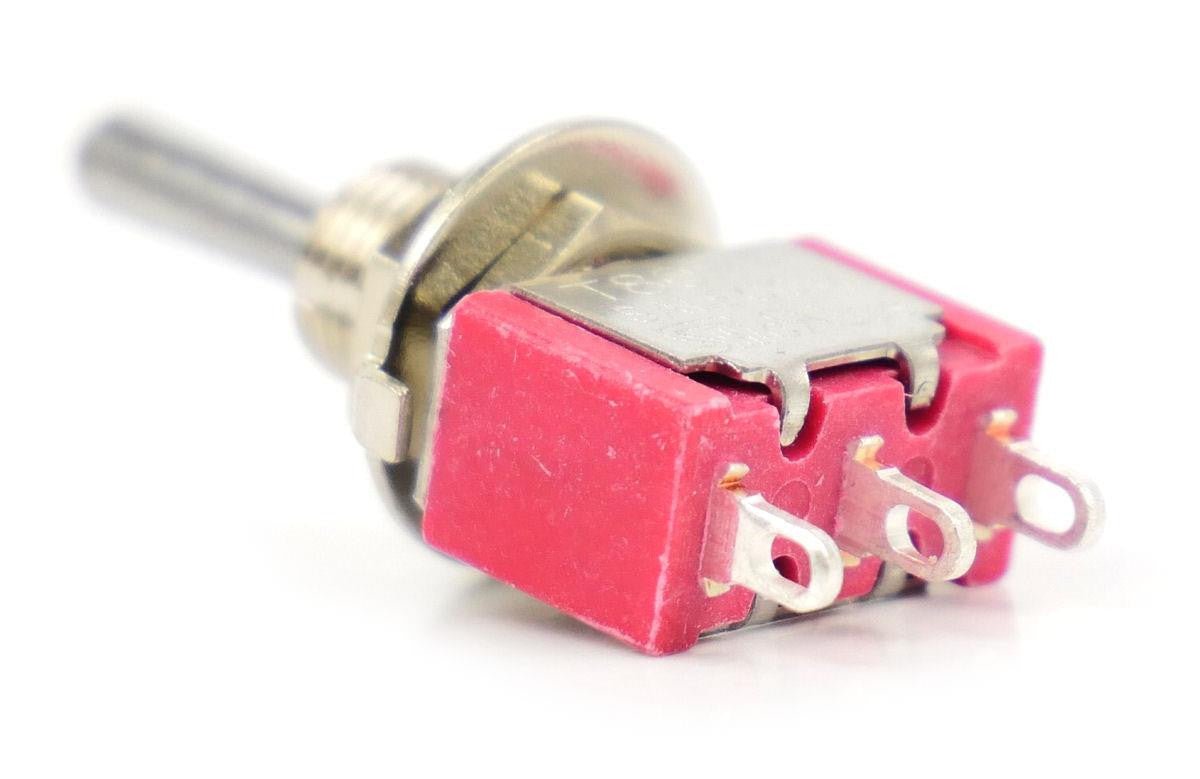 Gaugemaster GM510 SPDT (Momentary) Mini - Toggle Point Motor Switch - Phillips Hobbies