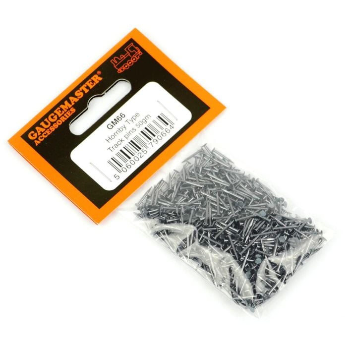 Gaugemaster GM66 Track Pins 10mm Hornby Style (50g) - Phillips Hobbies