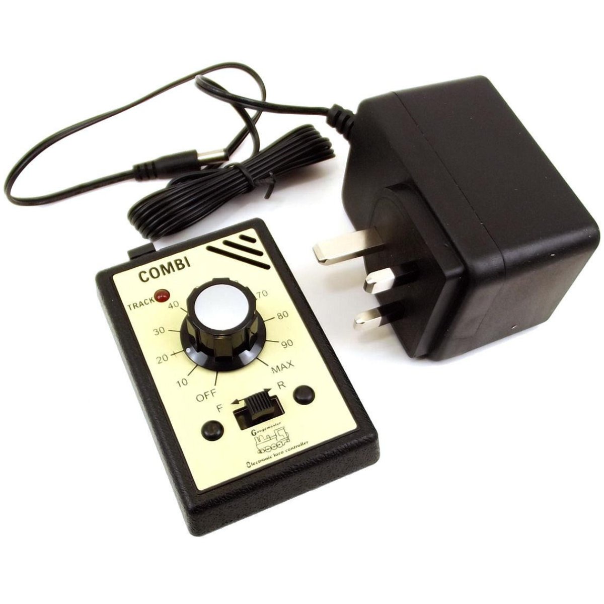 Gaugemaster GMC - COMBI Single Track Controller With Plug In Transformer - Phillips Hobbies