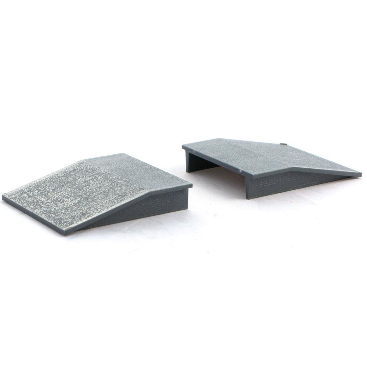 Gaugemaster GMKD42 Wide Platform Ramps (2) Plastic Kit - N Gauge - Phillips Hobbies