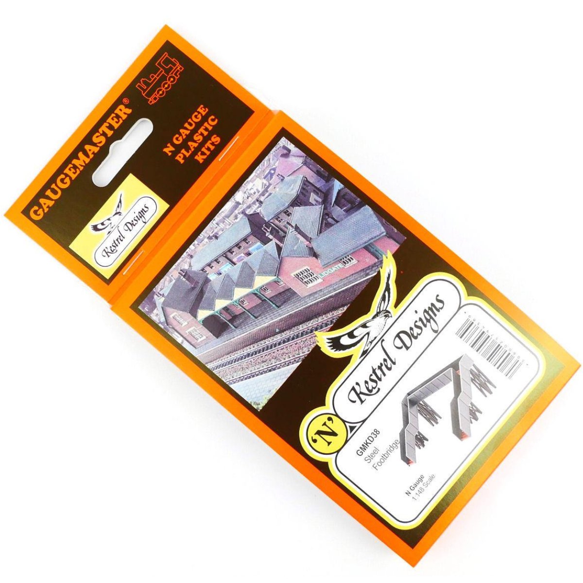 Gaugemaster Kestrel Designs Steel Footbridge Kit - N Gauge - Phillips Hobbies