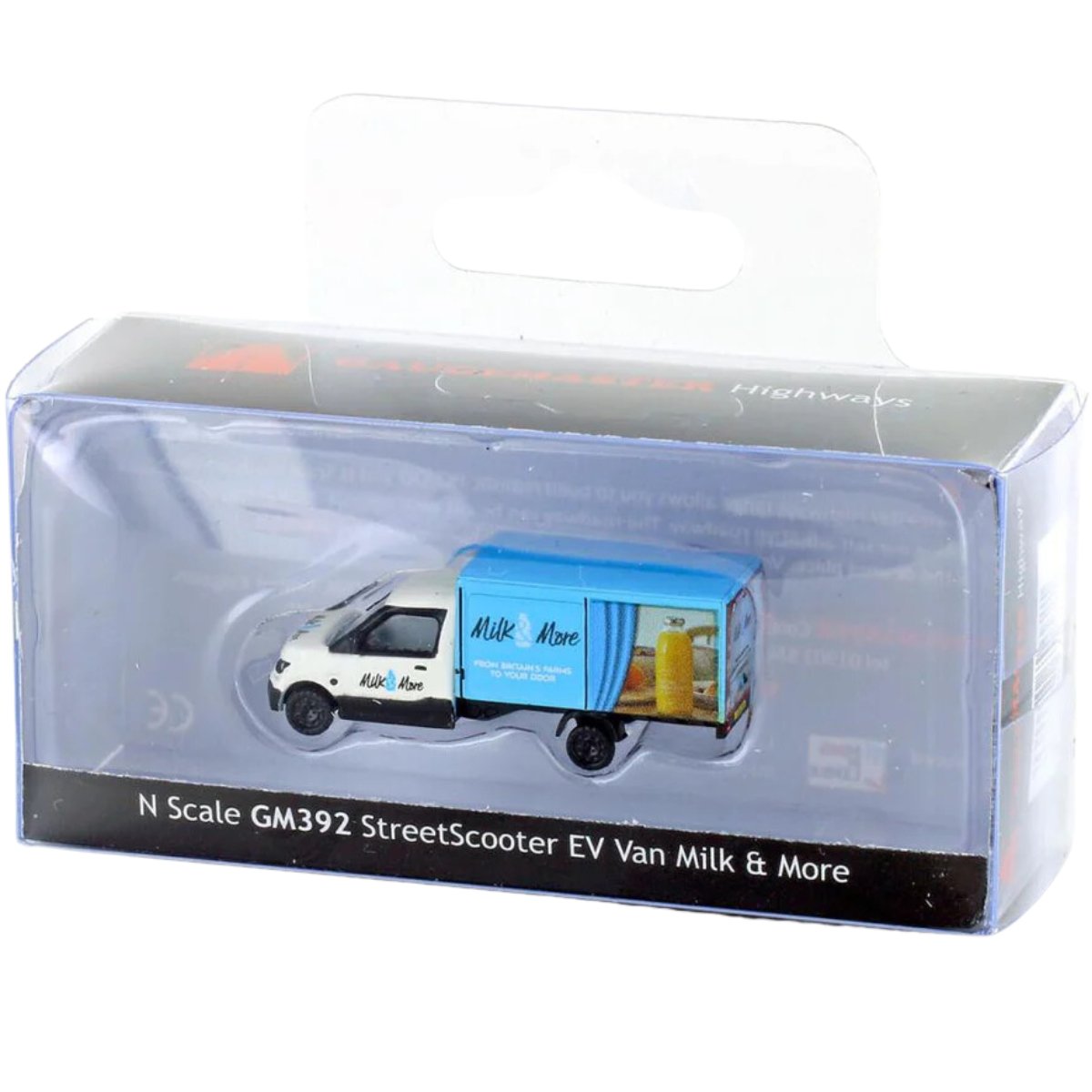 Gaugemaster Streetscooter EV Van Milk & More - N Gauge - Phillips Hobbies