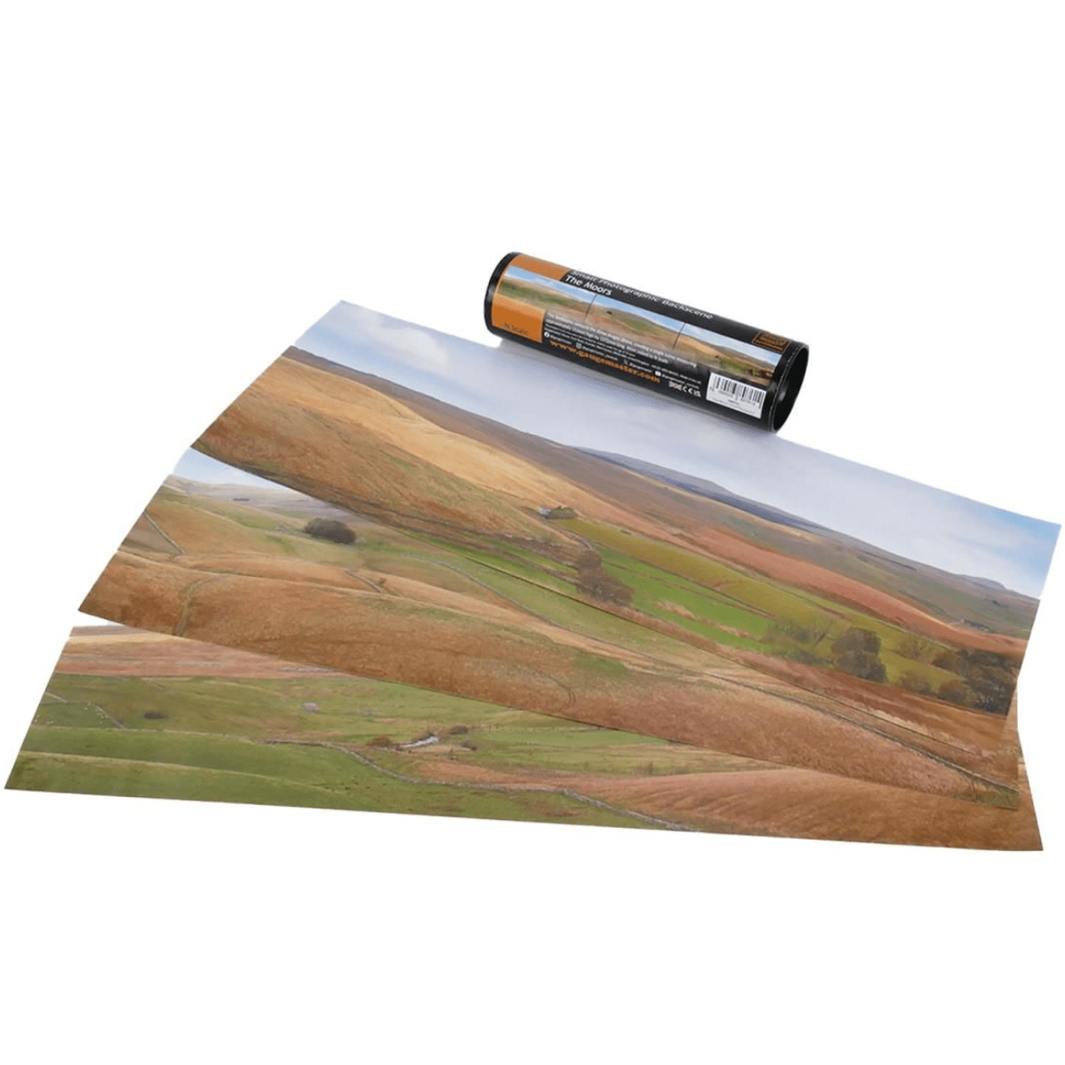 Gaugemaster The Moors Small Photo Backscene (1372 x 152mm) - Phillips Hobbies