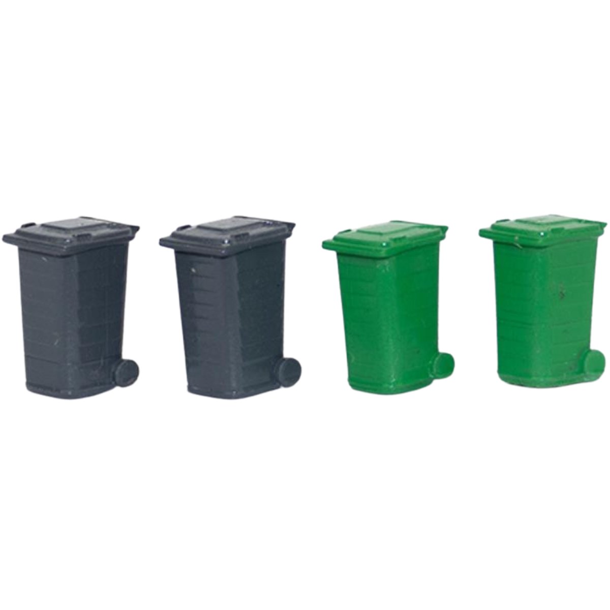 Gaugemaster Wheelie Bins 4 Pack (Pre - Built) - OO Gauge - Phillips Hobbies