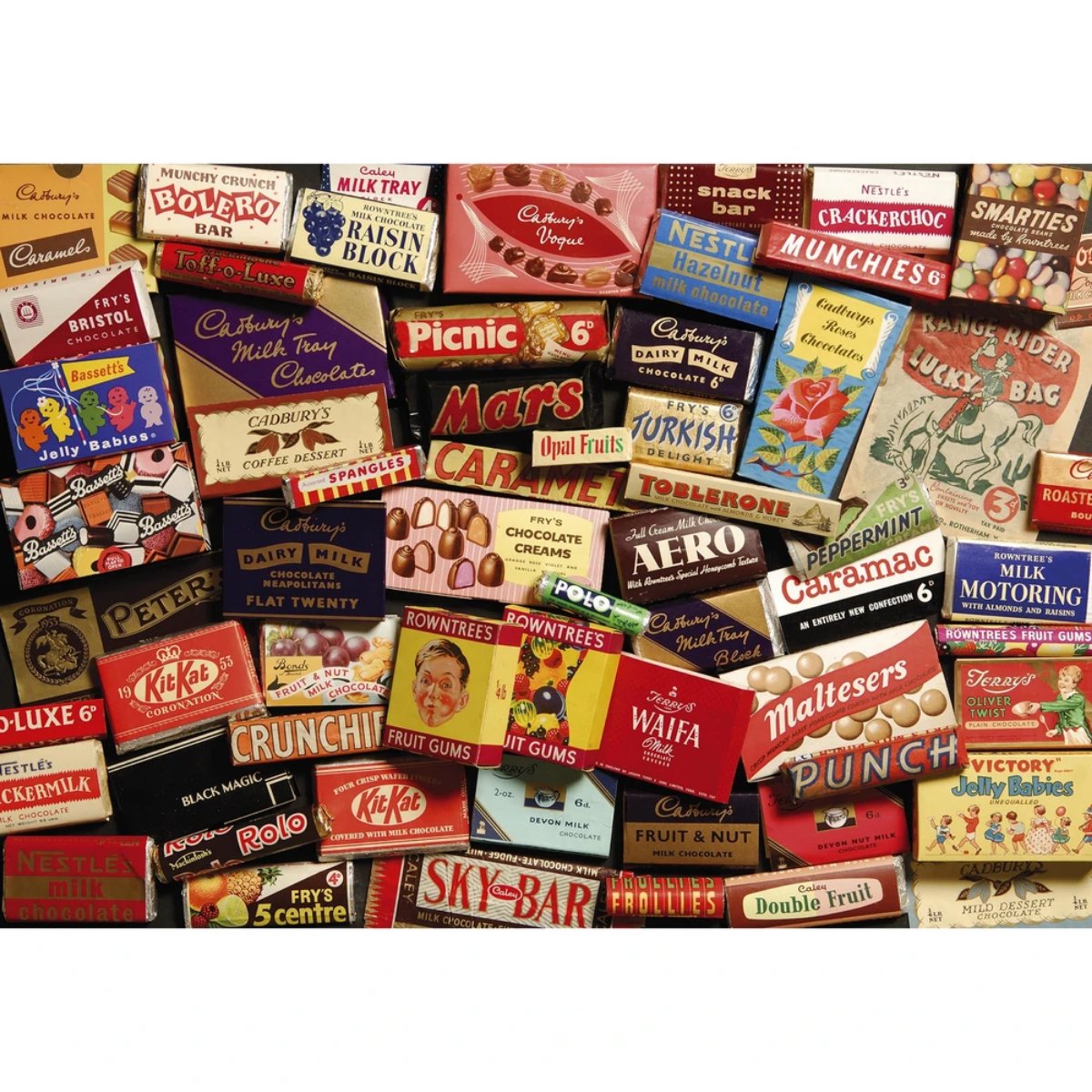 Gibsons 1950s Sweet Memories Gift Tin Jigsaw Puzzle (500 Pieces)