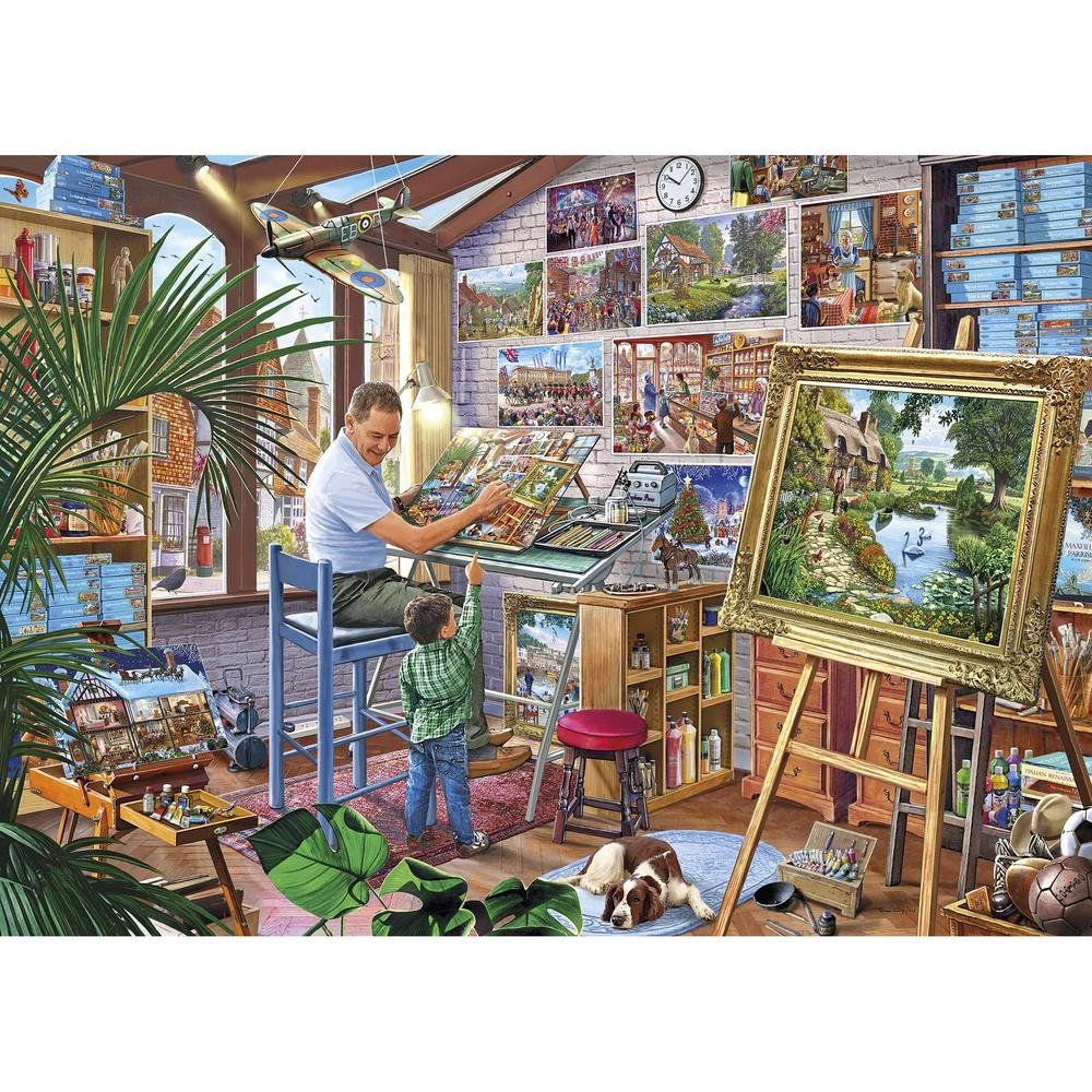 Gibsons A Work of Art Jigsaw Puzzle (1000 Pieces) - Phillips Hobbies