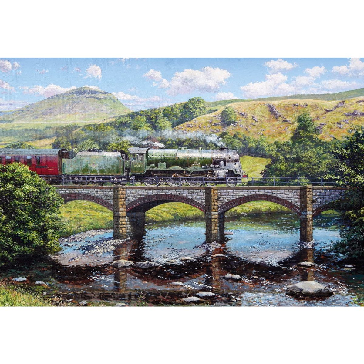 Gibsons Crossing The Ribble Jigsaw Puzzle (500 Pieces) - Phillips Hobbies