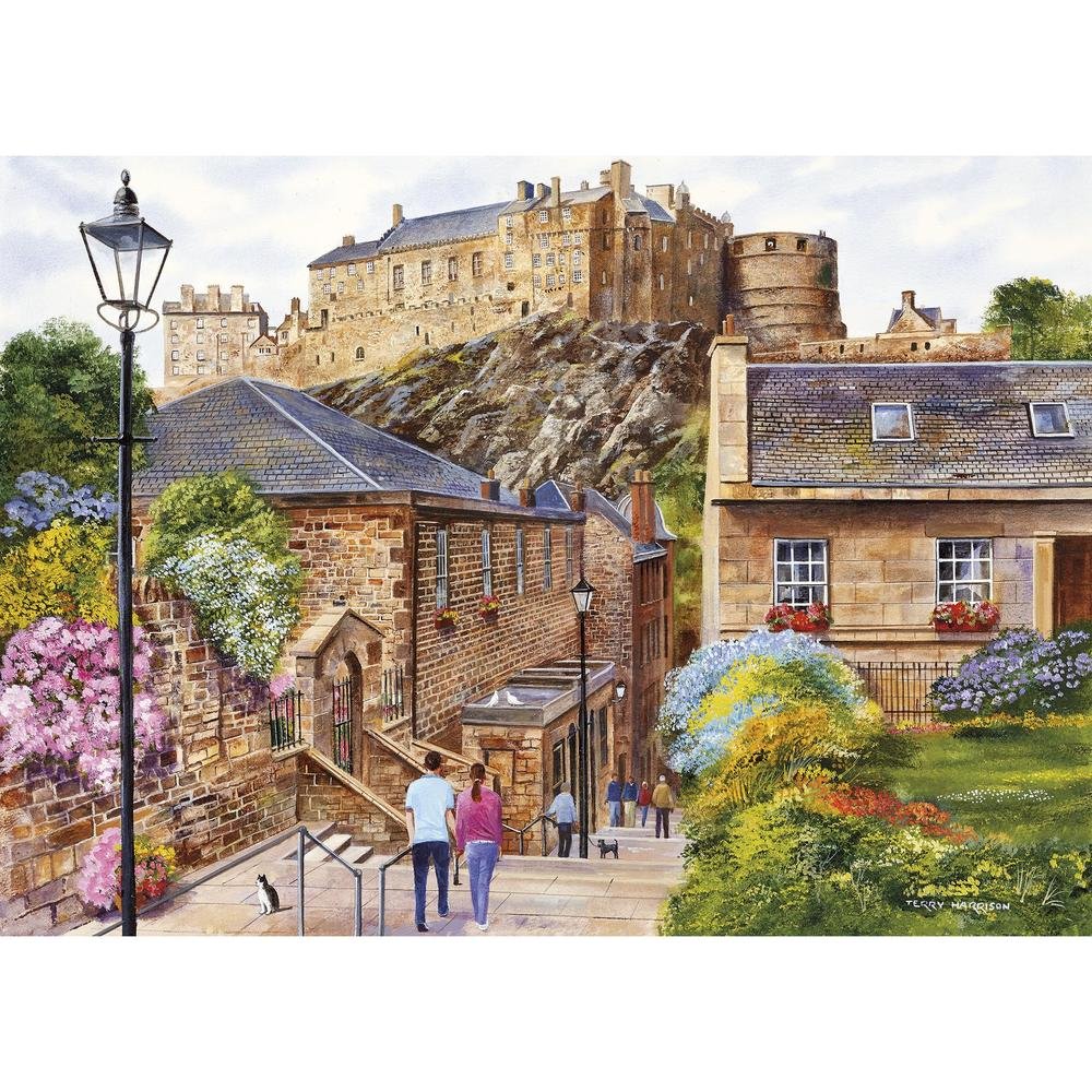Gibsons Edinburgh The Vennel 1000 Piece Jigsaw Puzzle - Phillips Hobbies