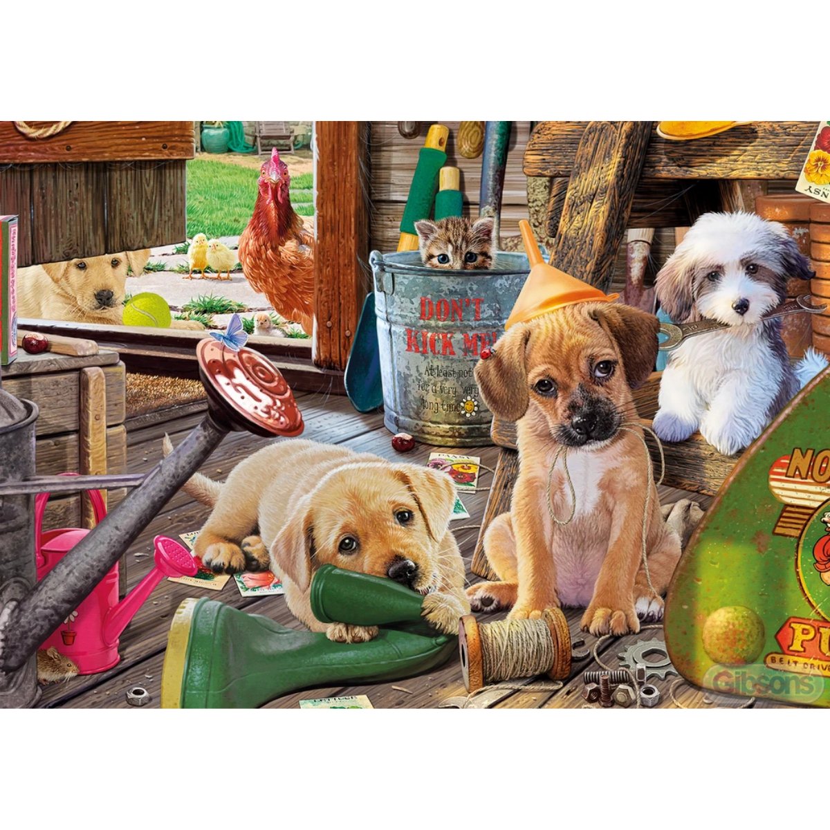 Gibsons Here to Help Jigsaw Puzzle (500 Pieces) - Phillips Hobbies
