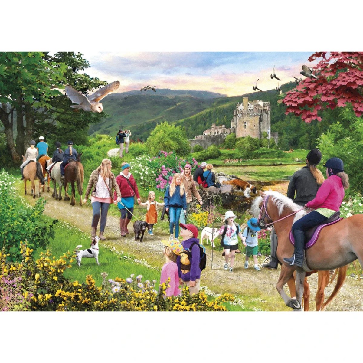 Gibsons Highland Hike Jigsaw Puzzle (1000 Pieces)