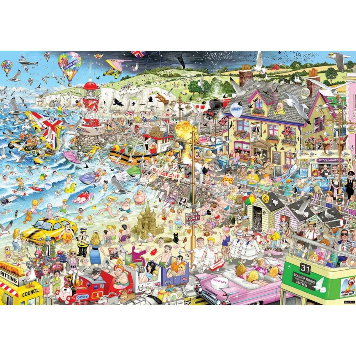 Gibsons I Love Summer Jigsaw Puzzle (1000 Pieces)