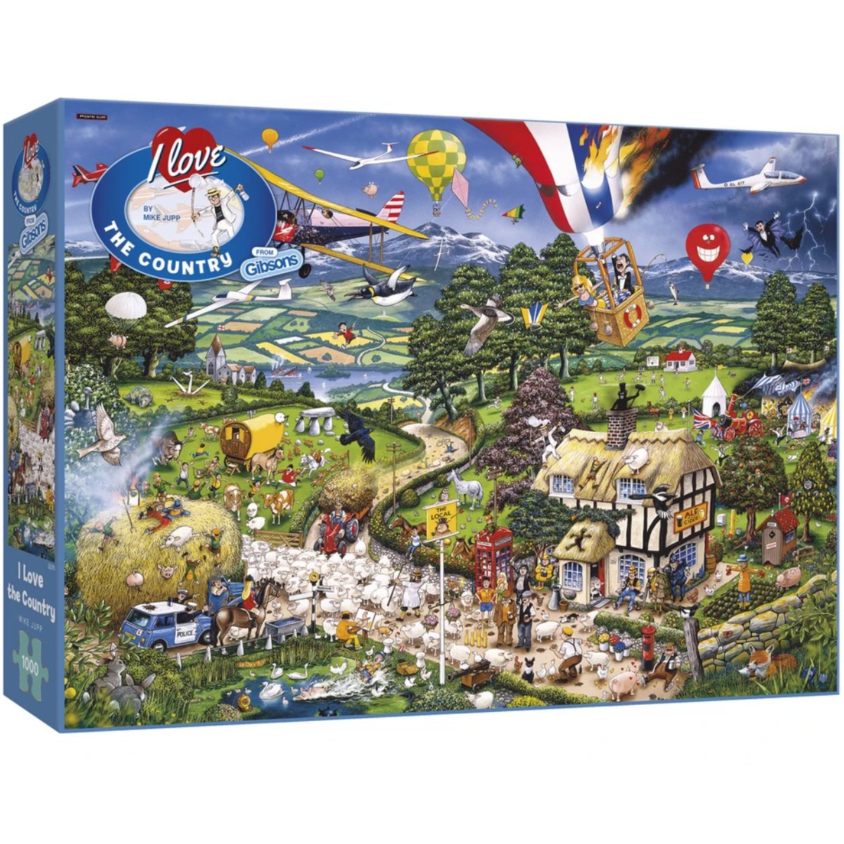 Gibsons I Love the Country Jigsaw Puzzle (1000 Pieces) - Phillips Hobbies