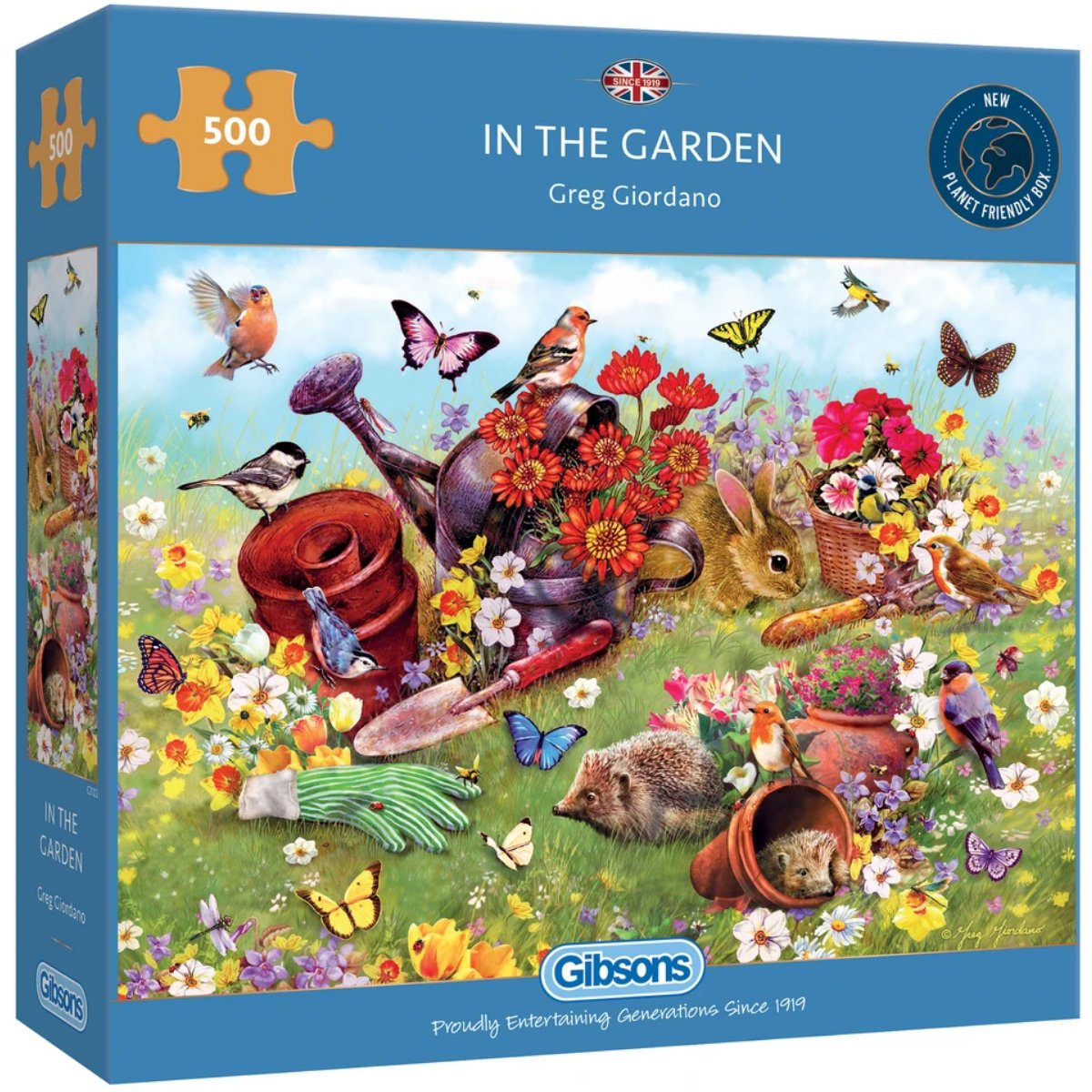 Gibsons In the Garden Jigsaw Puzzle (500 Pieces) - Phillips Hobbies