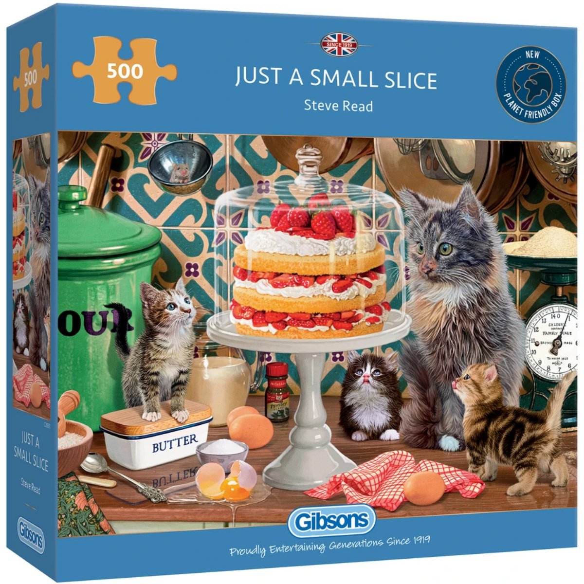 Gibsons Just a Small Slice Jigsaw Puzzle (500 Pieces) - Phillips Hobbies