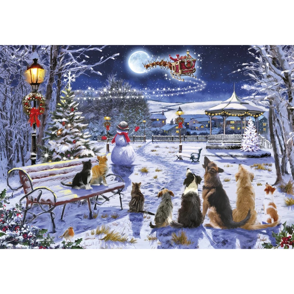 Gibsons Magic By Moonlight Jigsaw Puzzle (500 Pieces) - Phillips Hobbies