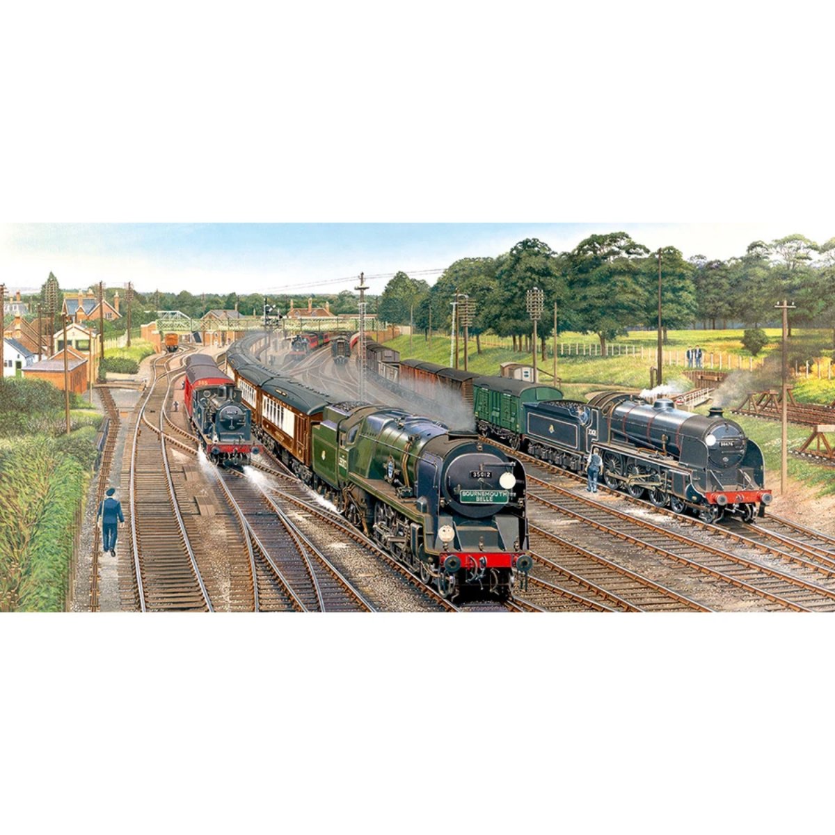 Gibsons New Forest Junction Jigsaw Puzzle (636 Pieces) - Phillips Hobbies