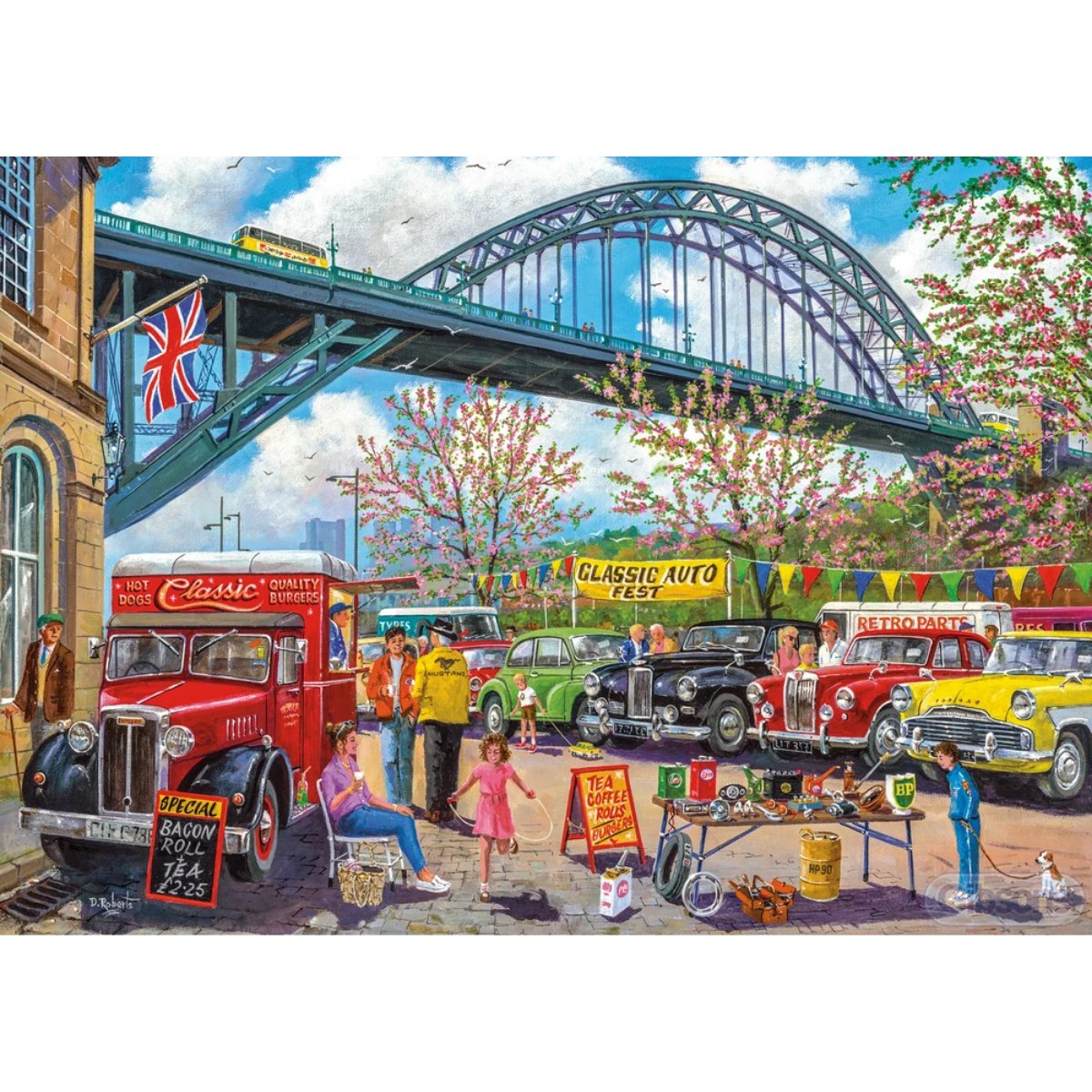 Gibsons Newcastle Jigsaw Puzzle (1000 Pieces) - Phillips Hobbies