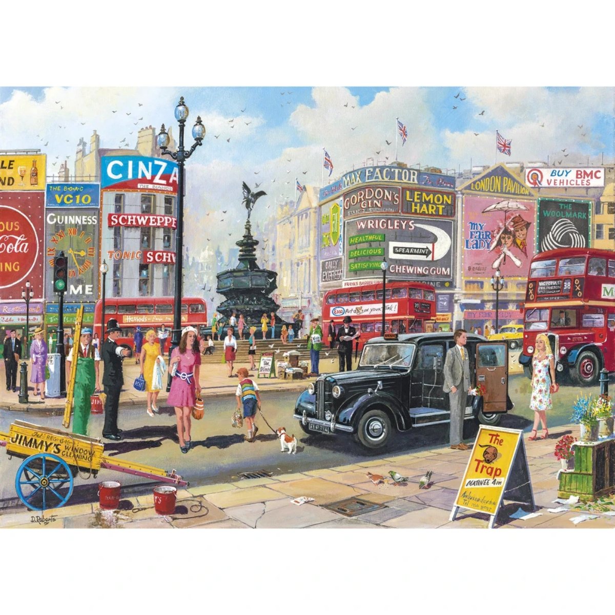 Gibsons Piccadilly Jigsaw Puzzle (1000 Pieces) - Phillips Hobbies