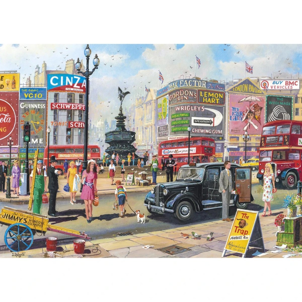 Gibsons Piccadilly Jigsaw Puzzle (250 XL Pieces)