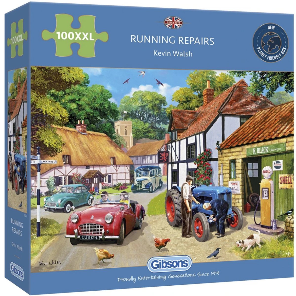 Gibsons Running Repairs Jigsaw Puzzle (100XXL Pieces)