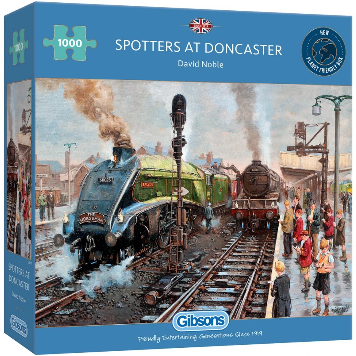 Gibsons Spotters at Doncaster Jigsaw Puzzle (1000 Pieces)