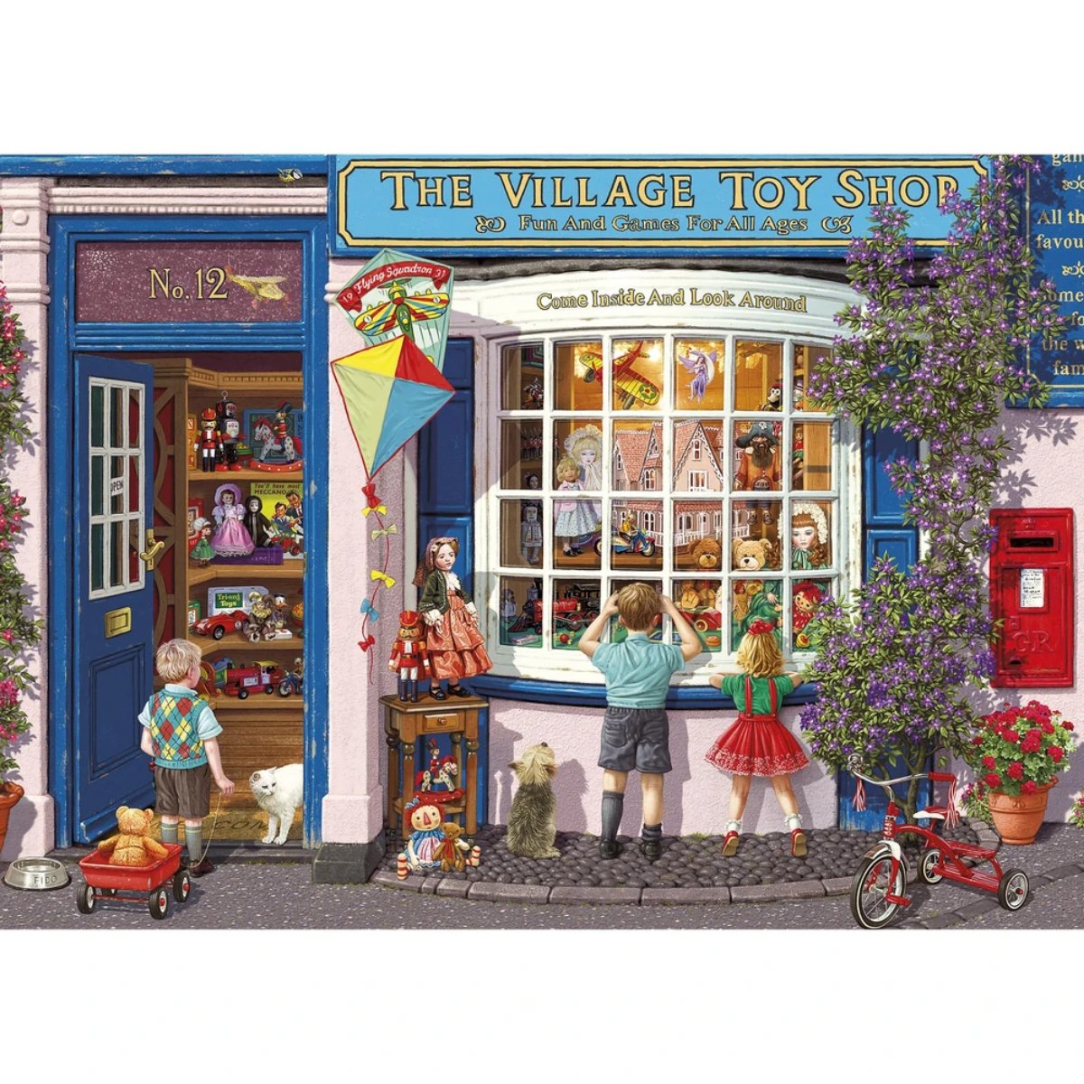 Gibsons Teddy Bears & Tricycles Jigsaw Puzzle (500 XL Pieces) - Phillips Hobbies