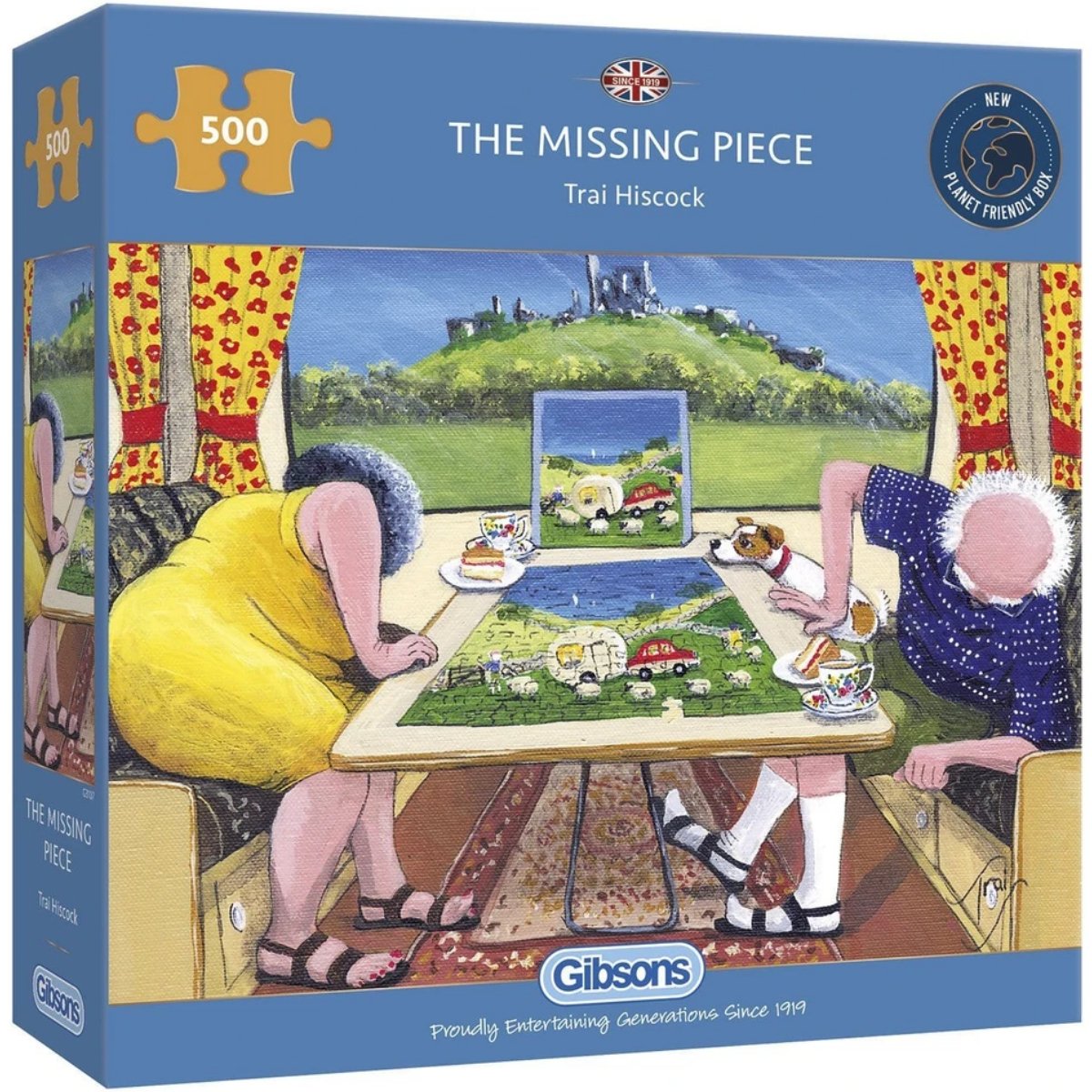 Gibsons The Missing Piece Jigsaw Puzzle (500 Pieces) - Phillips Hobbies